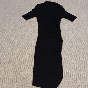 SHEIN Elegant Black Long Sleeve Dress Small 4